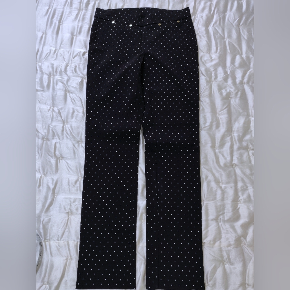 NWOT Rafaella Polka Dot Leggings.